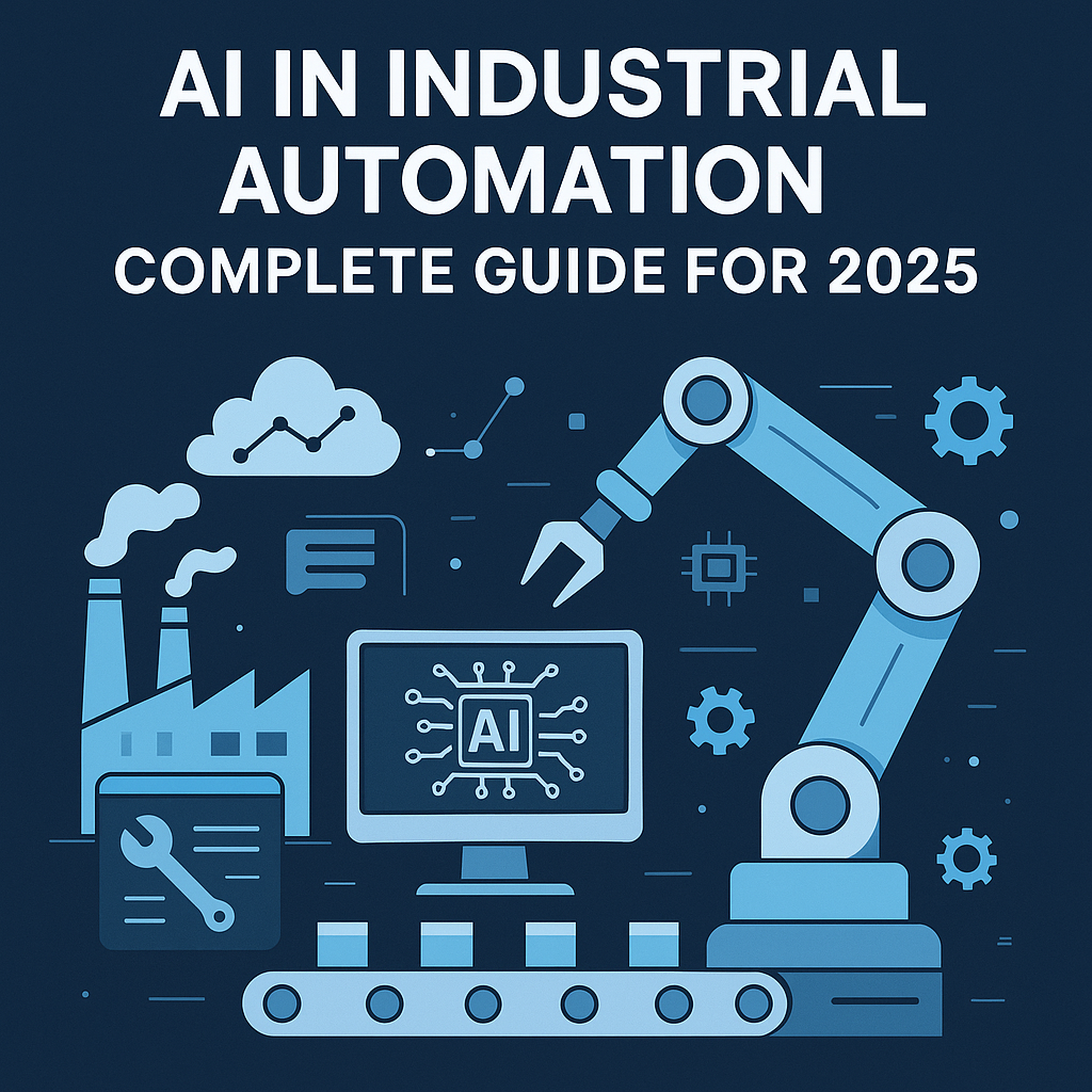 AI robotic arm working in a smart factory